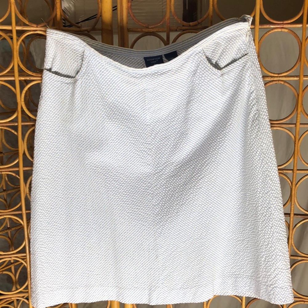 Sears Sucker skirt! Two pockets and easy to wear